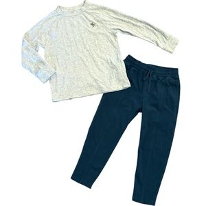 abercrombie kids Navy Jogger Sweatpants